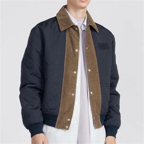 Christian Dior Couture Bomber Jacket Brown Calfskin 